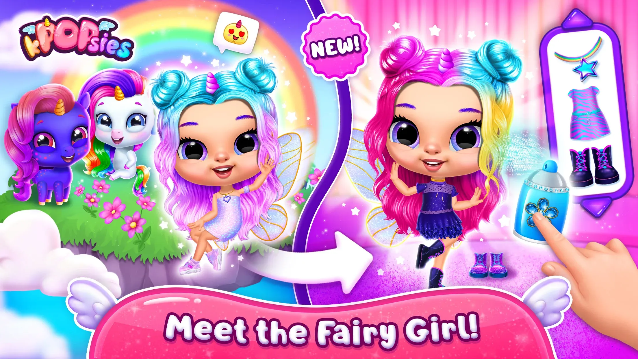 Kpopsies - Милые Единороги v1.18.194 APK Мод (Всё открыто) Screenshot 2