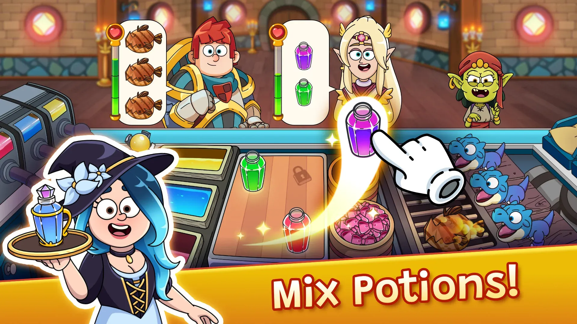 Potion Punch 2 v3.10.00 APK Мод (Много денег) Screenshot 1