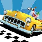 Скачать взлом Crazy Taxi City Rush [мод: много денег] на Андроид