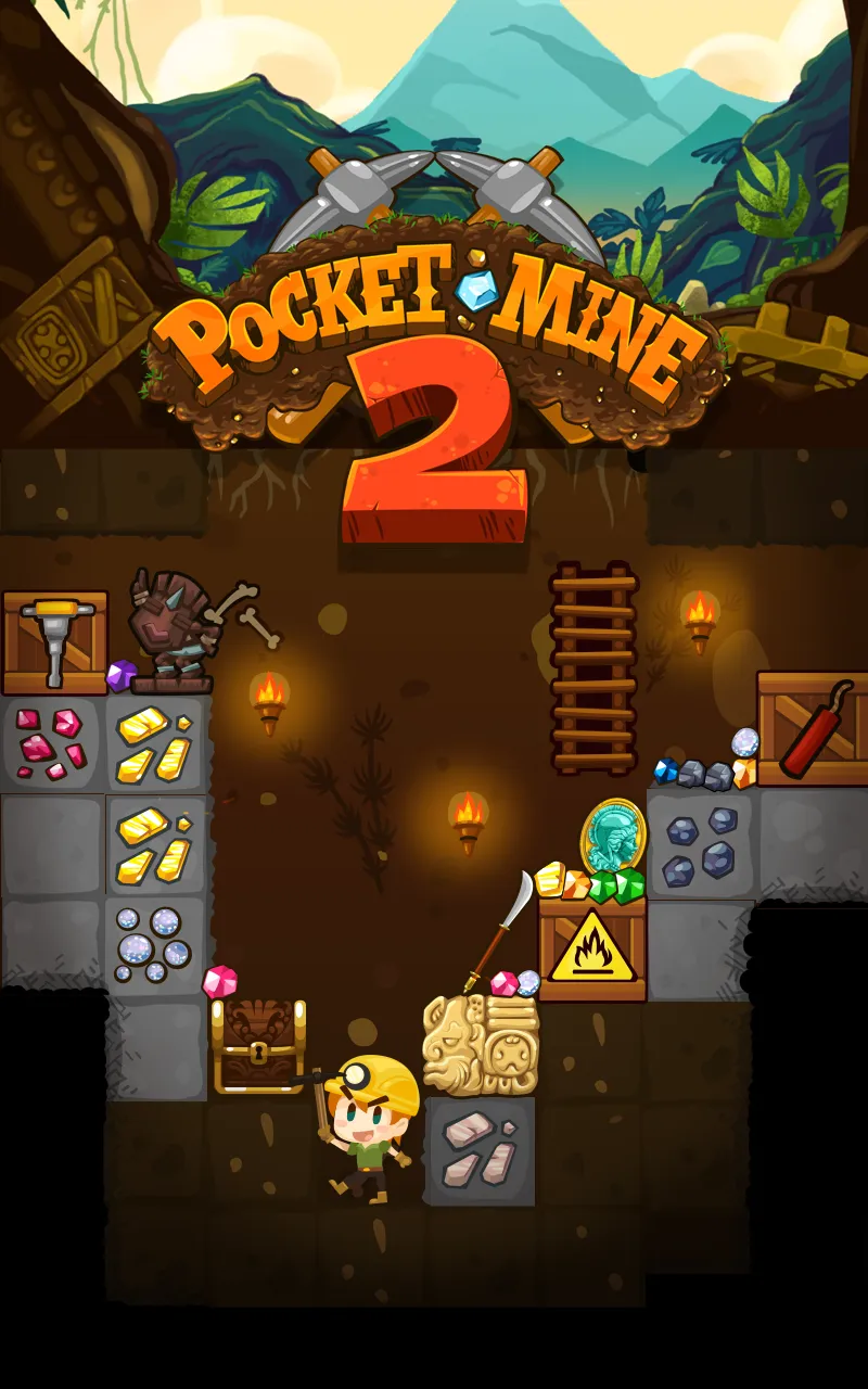 Pocket Mine 2 v6.8.0 APK Мод (Много денег) Screenshot 1