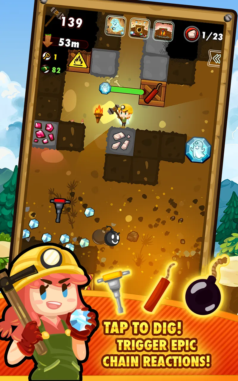 Pocket Mine 2 v6.8.0 APK Мод (Много денег) Screenshot 3