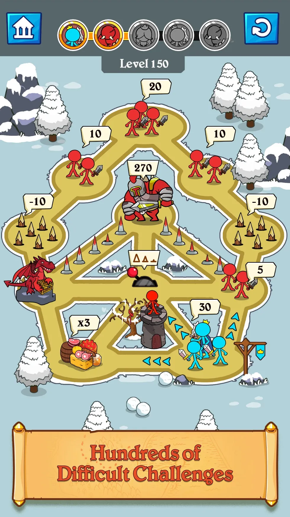 Stick Clash [мод: меню] Screenshot 5