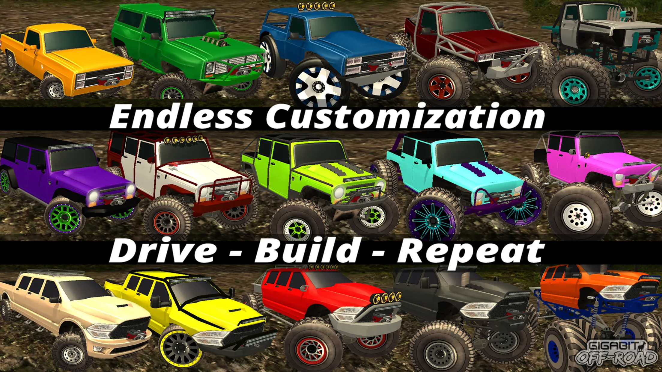 Gigabit Off-Road: Recharged [мод: много денег] Screenshot 3