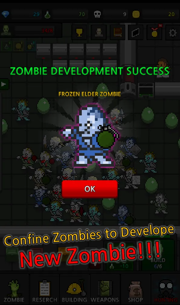 Растут зомби VIP v36.9.6 APK Мод (Меню, Защита от бана, Спидхак) Screenshot 4