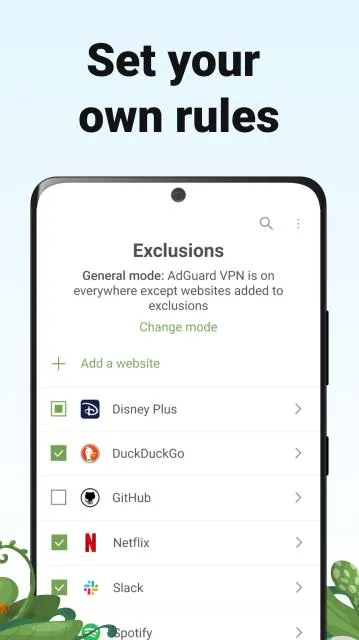 AdGuard VPN v2.15.40 APK Мод (Всё открыто, Premium) Screenshot 3