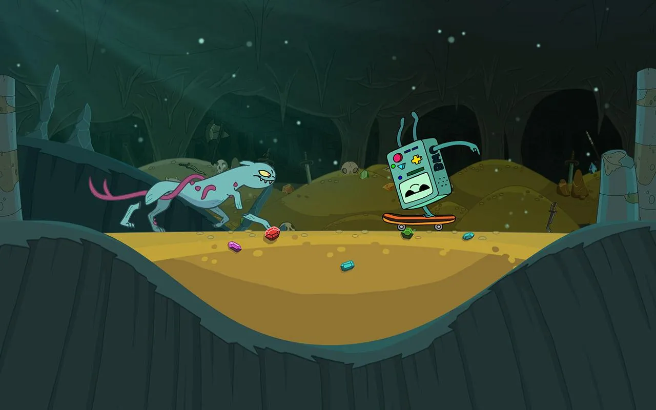 Ski Safari: Adventure Time [мод: много денег] Screenshot 2