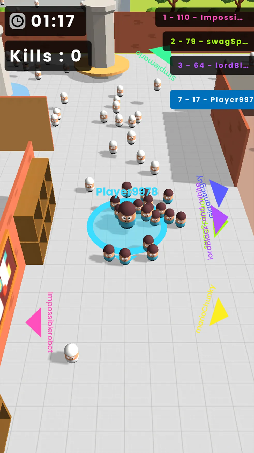 Popular Wars [мод: много денег] Screenshot 1