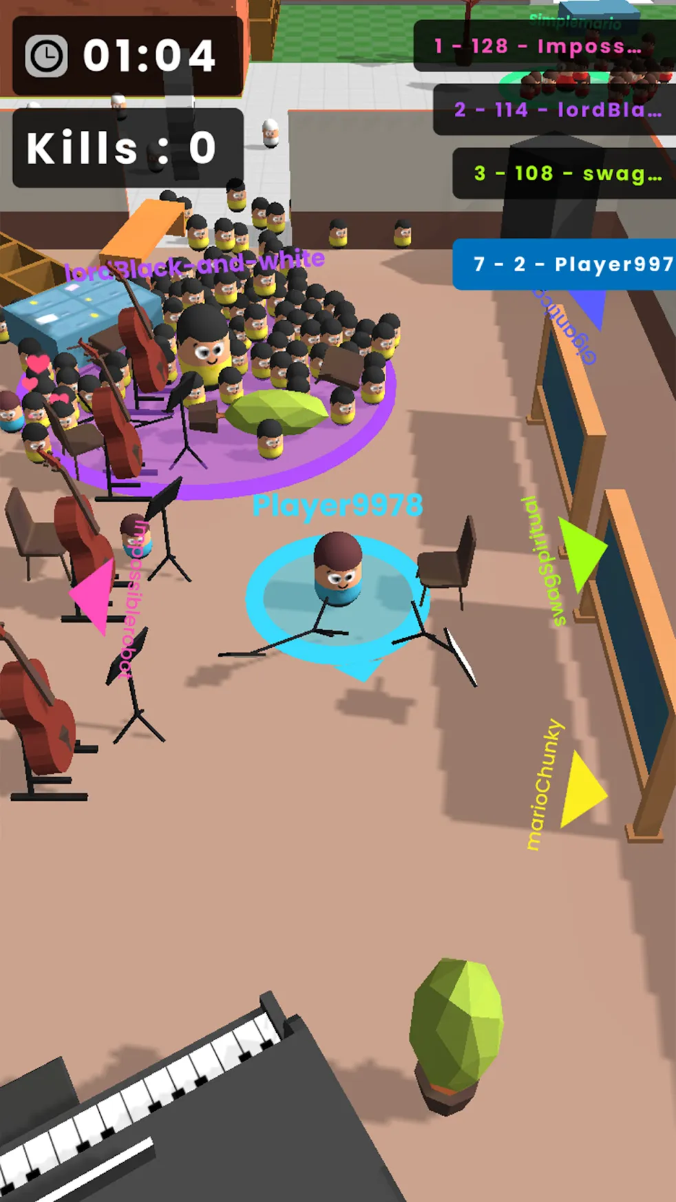 Popular Wars [мод: много денег] Screenshot 2