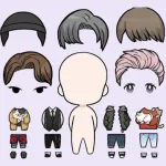 Скачать взлом Oppa doll [мод: много денег] на Андроид
