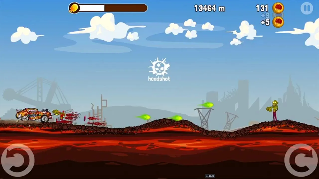 Zombie Road Trip [мод: много денег] Screenshot 4