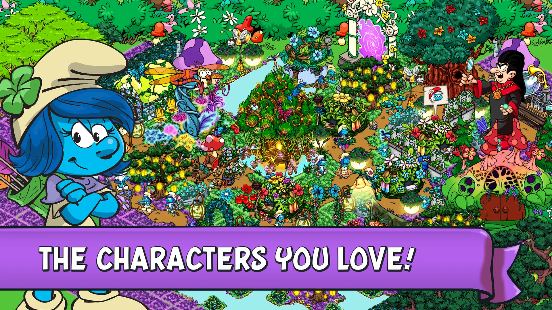 Smurfs' Village v2.95.0 APK Мод (Много денег) Screenshot 3
