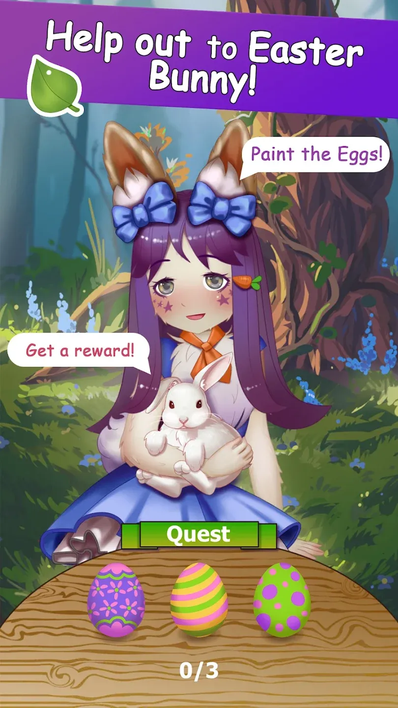 Цветочные Девушки Тамагочи v1.13.99 APK Мод (Меню, Много денег, Множитель буста) Screenshot 1
