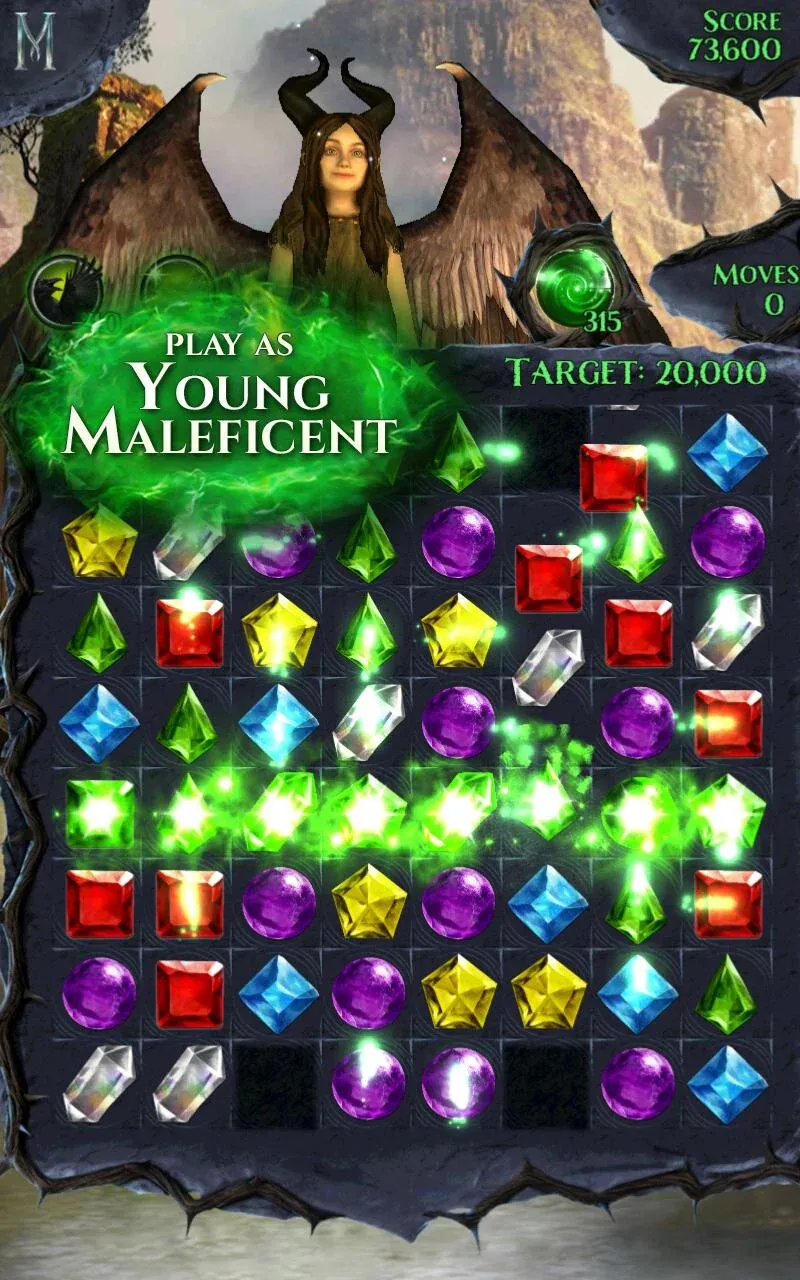 Дисней Малефисента Падение v9.36.5 APK Мод (Много жизней) Screenshot 1