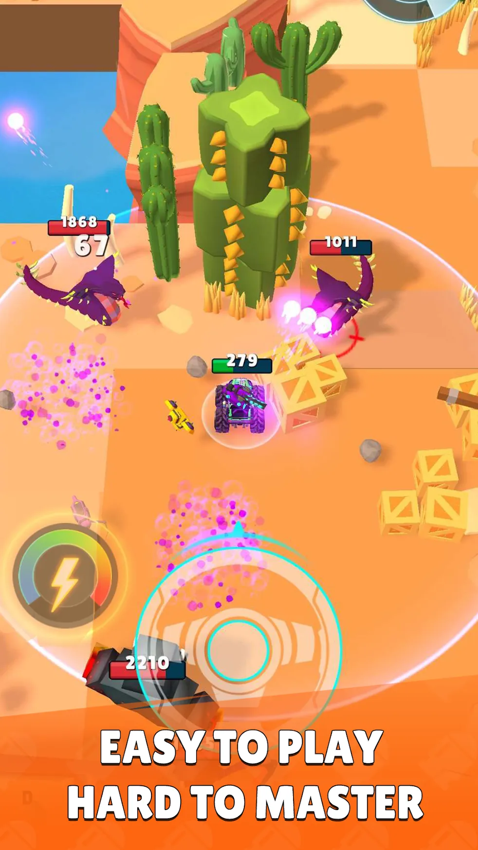 Battle Cars: Monster Hunter [мод: много денег] Screenshot 1