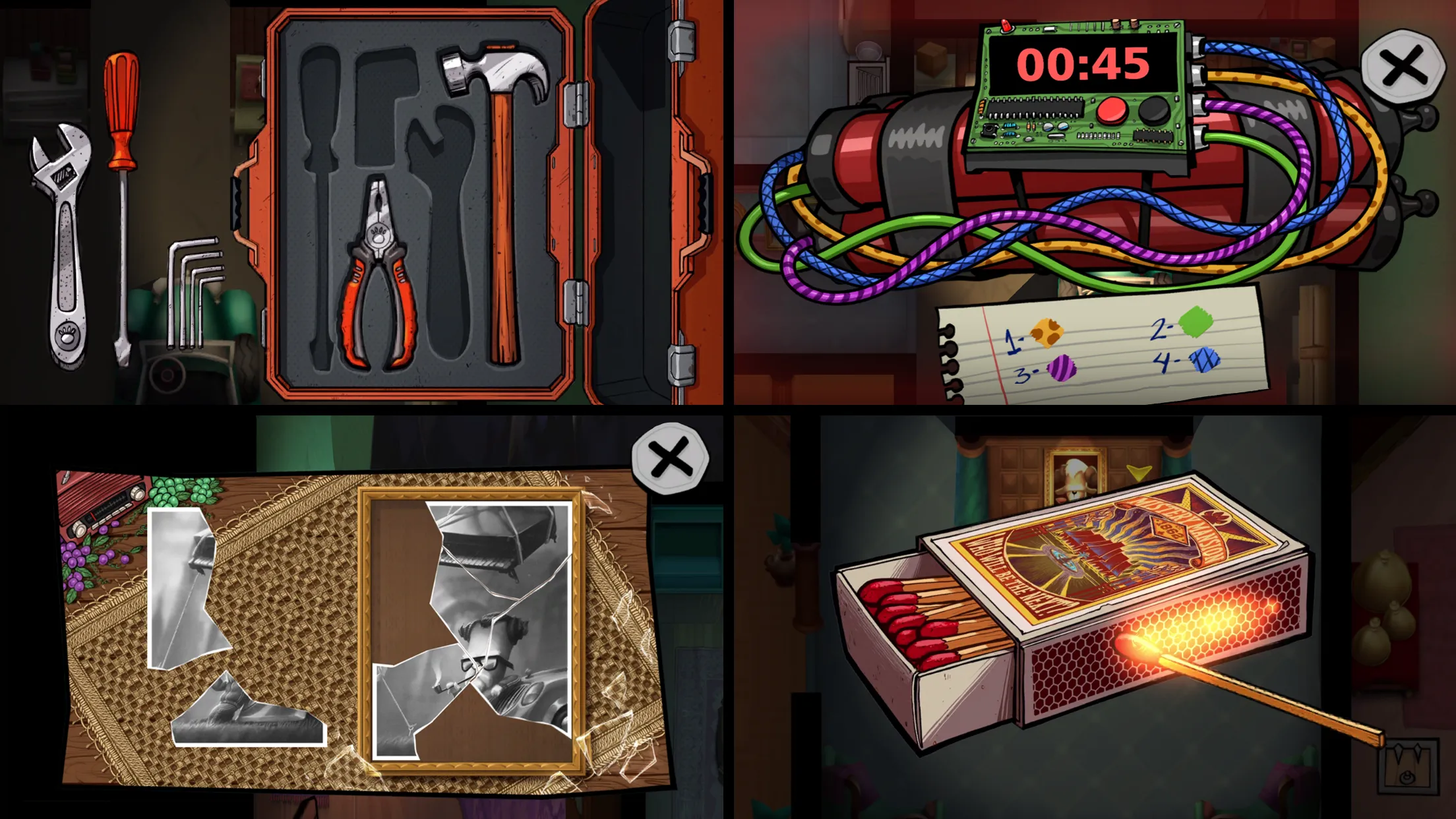 Suspects: Таинственный особняк v2.5.0 APK Мод (Меню, Свет, Масштаб) Screenshot 5