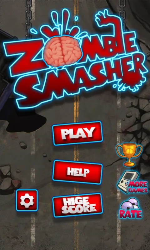Сокрушитель зомби Zombie Smash [мод: бесплатные покупки] Screenshot 1