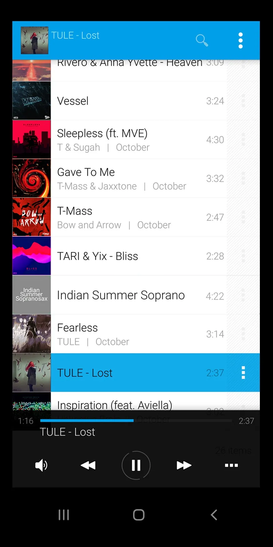 Avee Music Player (Pro) Premium [мод: всё открыто] Screenshot 3