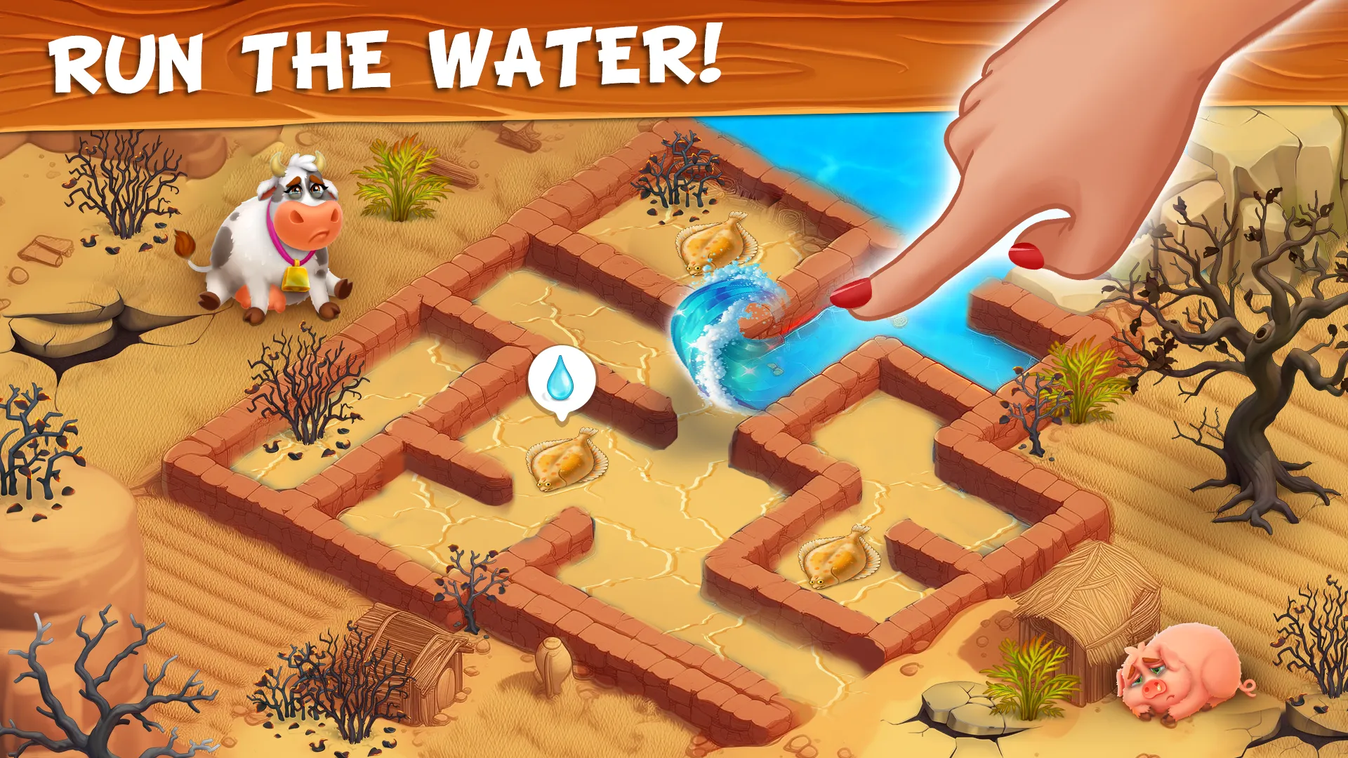 Farm Town - Семейная Ферма v4.89 APK Мод (Много денег) Screenshot 1