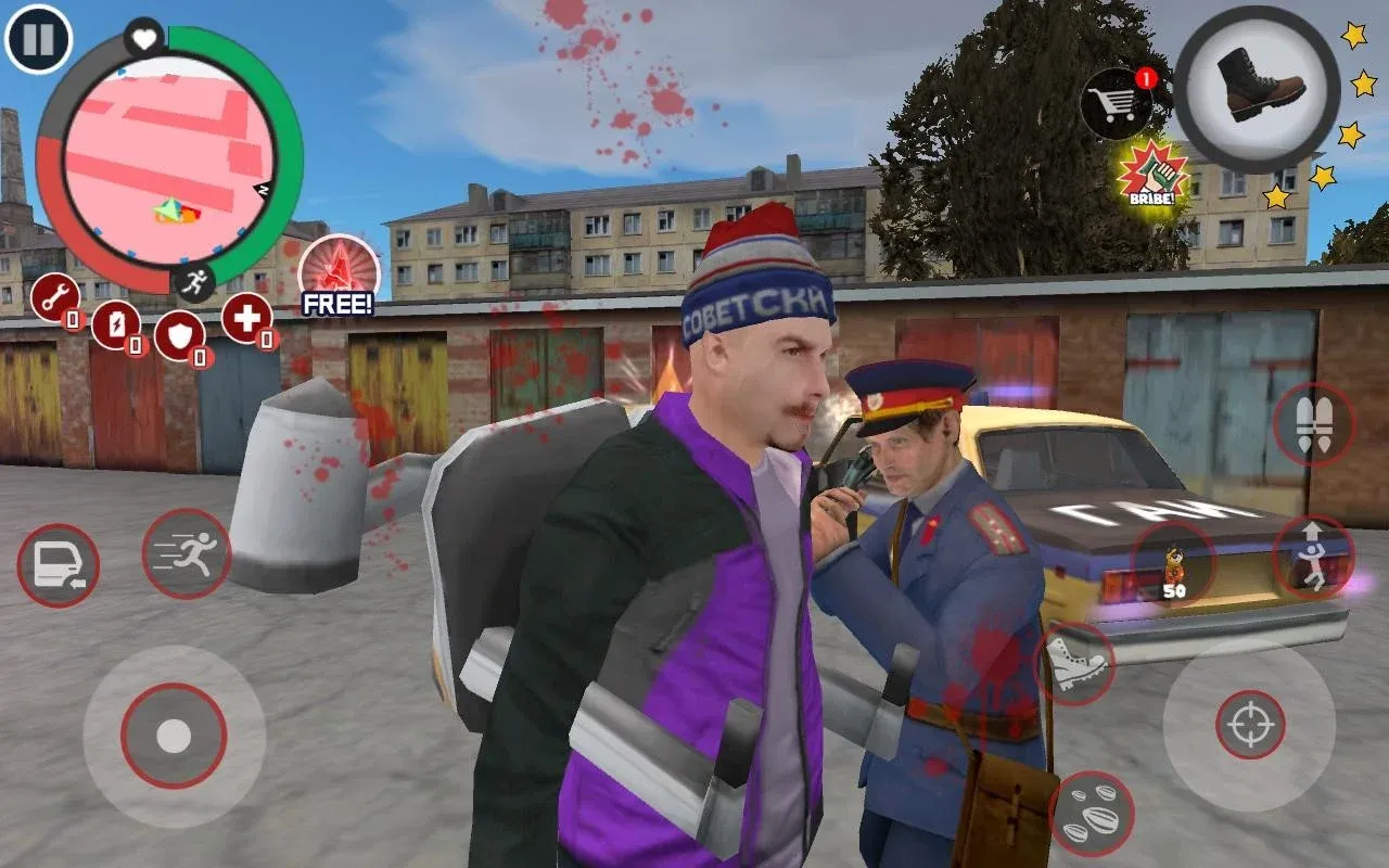 Slavic Gangster Style v2.1.8 APK Мод (Много навыков) Screenshot 2