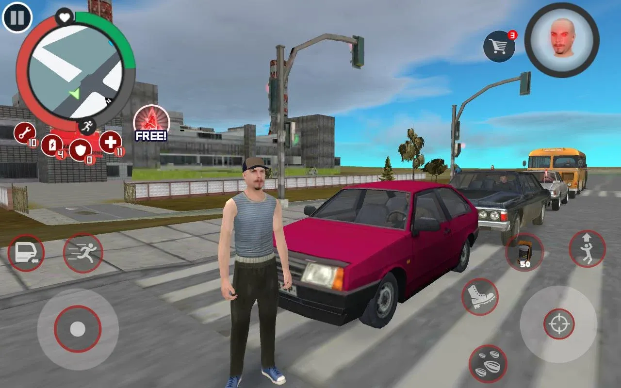 Slavic Gangster Style v2.1.8 APK Мод (Много навыков) Screenshot 4