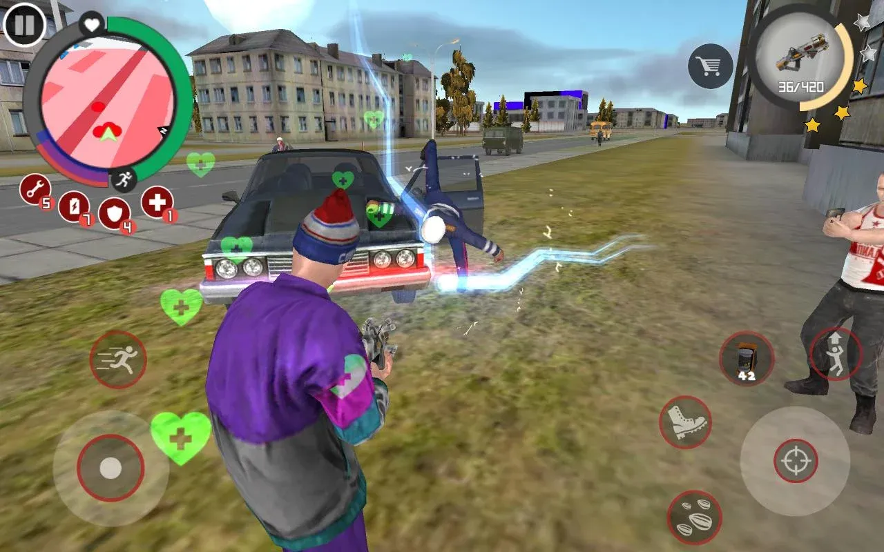 Slavic Gangster Style v2.1.8 APK Мод (Много навыков) Screenshot 5
