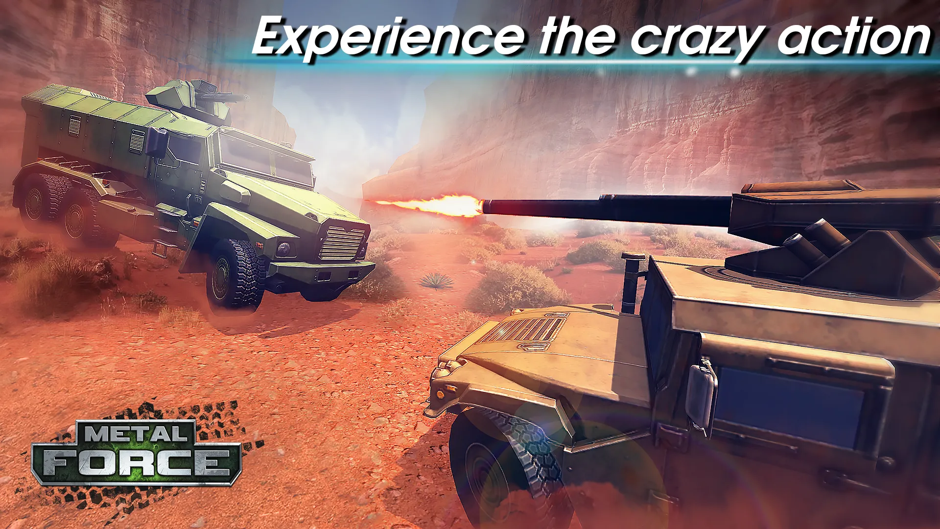 Metal Force: Modern Tanks Screenshot 1