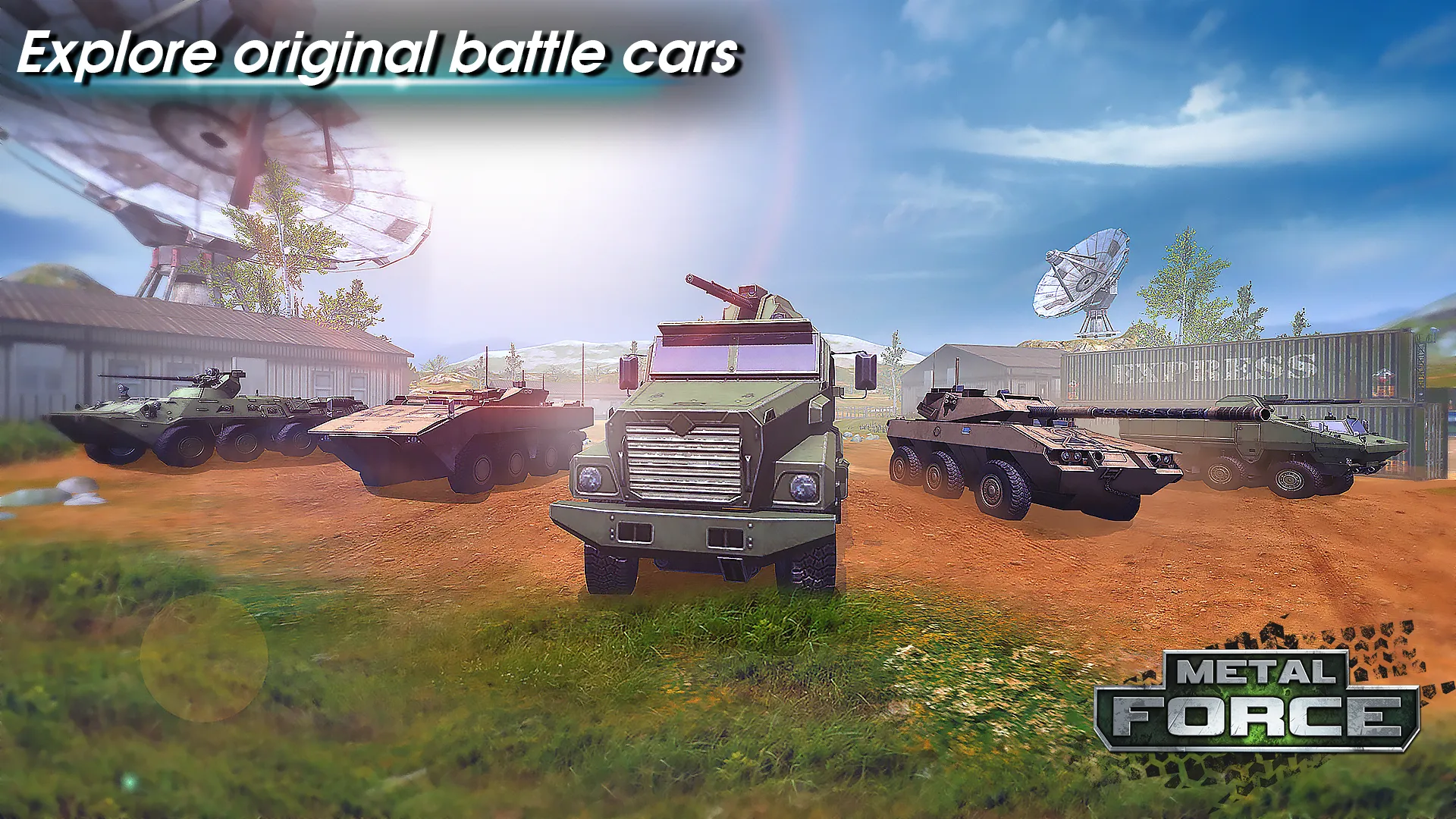 Metal Force: Modern Tanks Screenshot 3