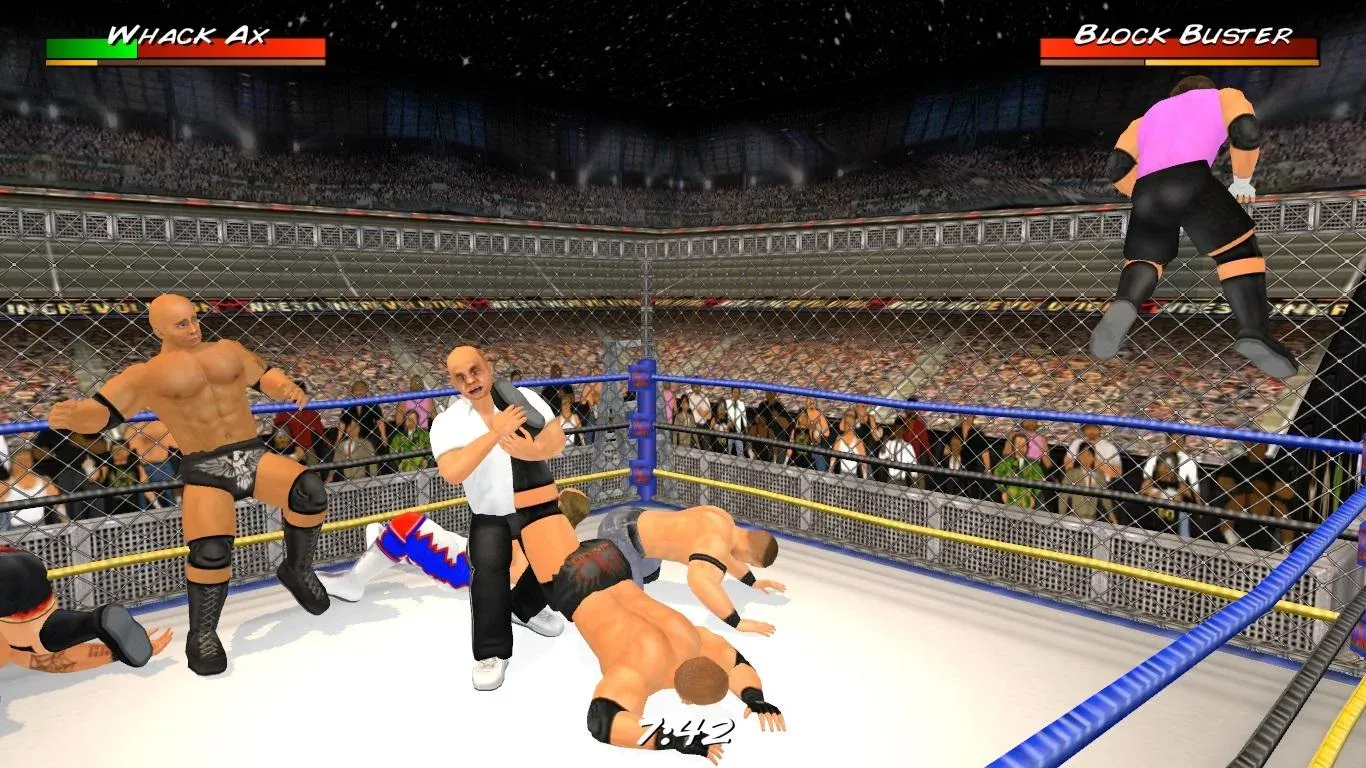 Wrestling Revolution 3D v1.750.64 APK Мод (Всё открыто, Pro) Screenshot 1