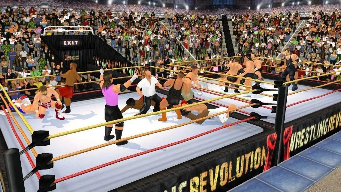 Wrestling Revolution 3D v1.750.64 APK Мод (Всё открыто, Pro) Screenshot 3