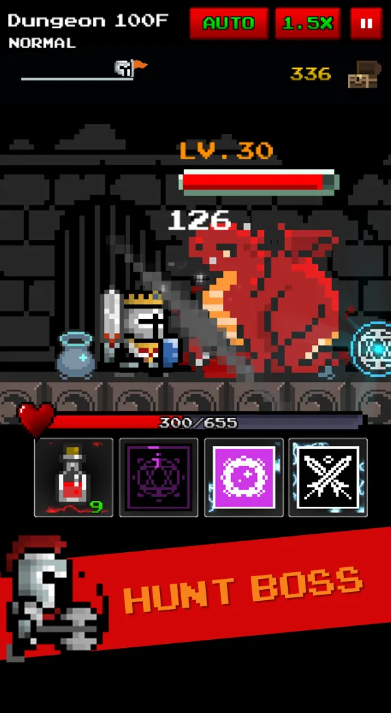 Grow Dungeon Hero VIP v12.6.0 APK Мод (Меню, Один удар, Много денег) Screenshot 3