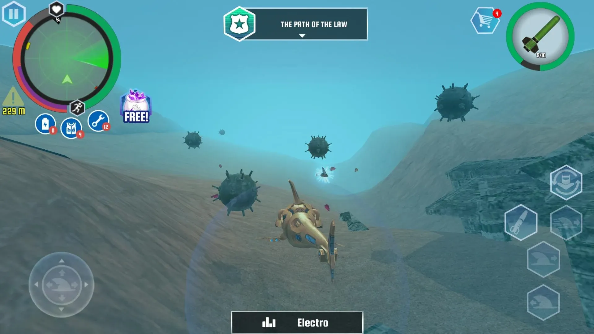 Robot Shark v3.5.6 APK Мод (Много денег) Screenshot 1