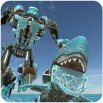 Скачать мод Robot Shark 2 Мод (Много денег) на Андроид