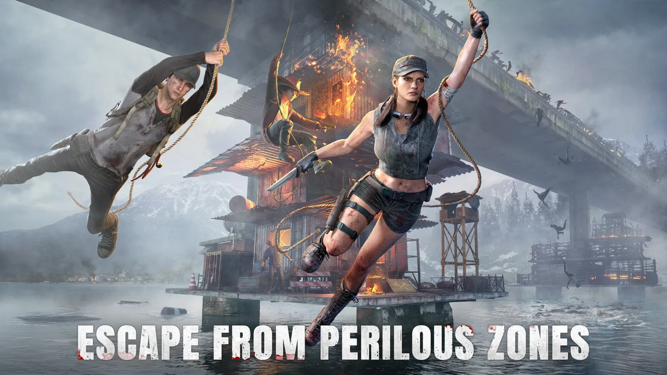 The Walking Dead: Survivors v8.1.1 APK Мод (Меню, Один удар, Режим бога) Screenshot 2