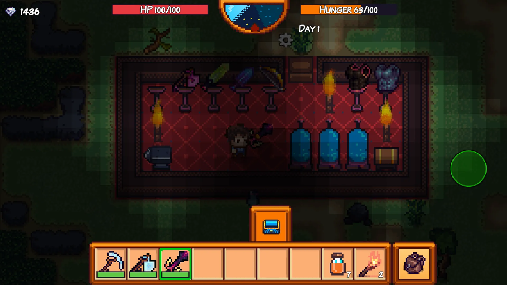 Pixel Survival Game 3 [мод: много денег] Screenshot 2