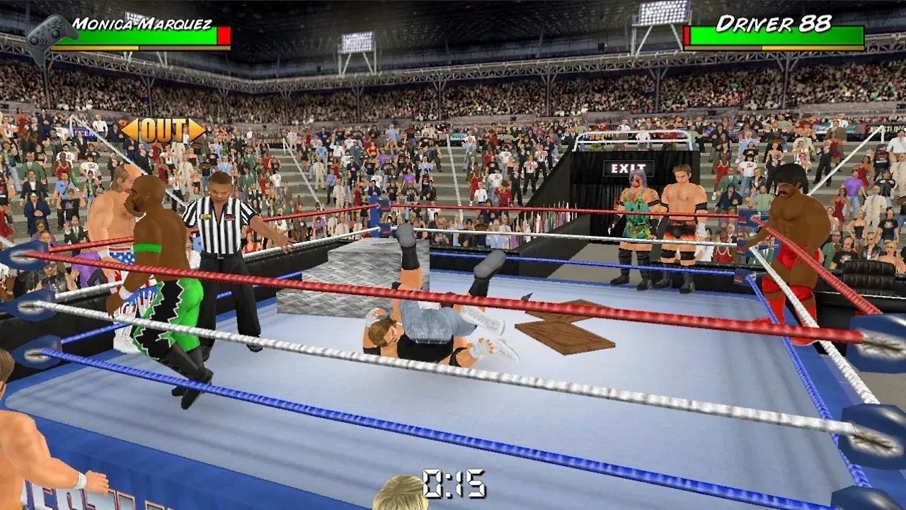 Wrestling Empire v1.7.9 APK Мод (Всё открыто, Pro) Screenshot 4