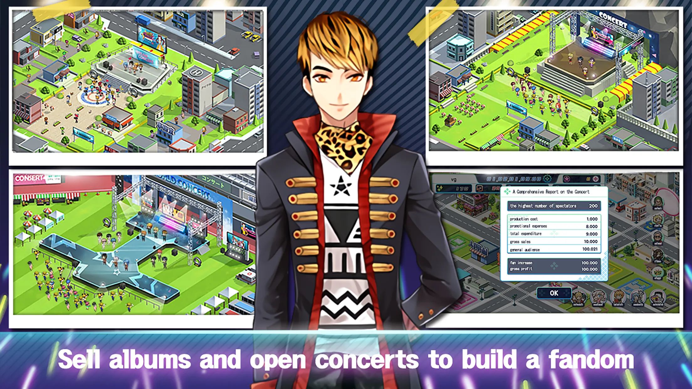 Boy Band: K-POP IDOL [мод: много денег] Screenshot 5
