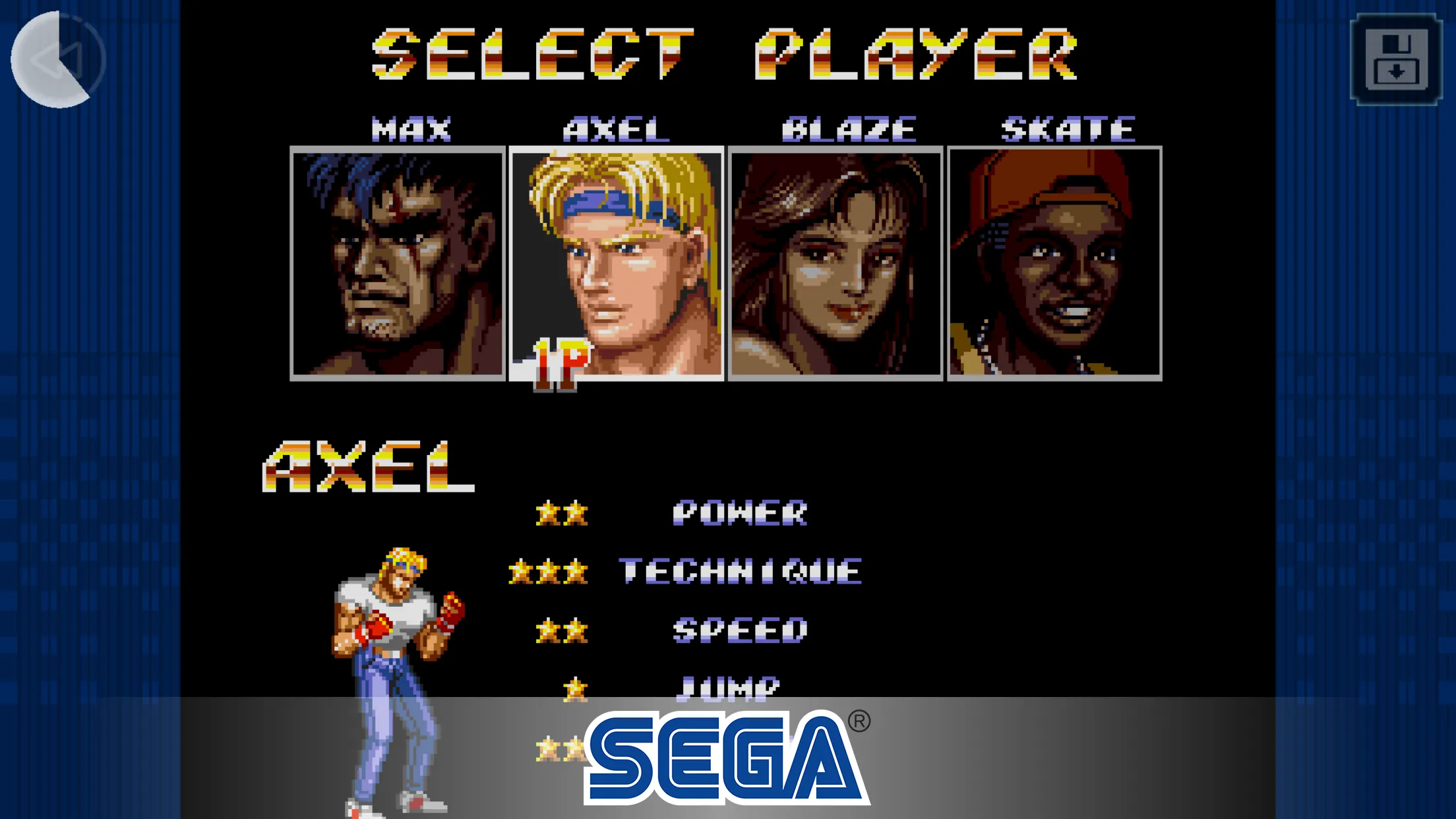 Streets of Rage 2 Classic v8.0.0 APK Мод (Всё открыто) Screenshot 3