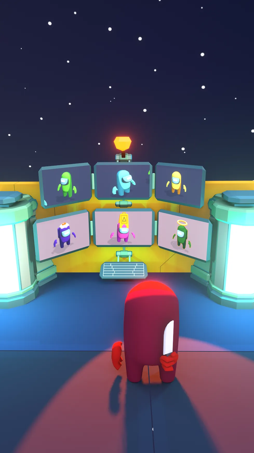 Impostor 3D – Узнай Кто Предатель! [мод: режим бога] Screenshot 2