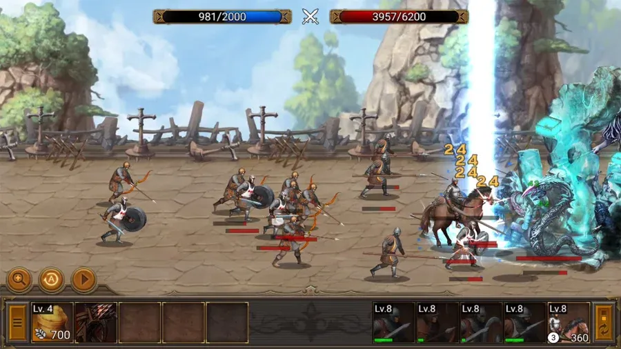 Kingdom Wars 2 v6.1.7 APK Мод (Много денег) Screenshot 3