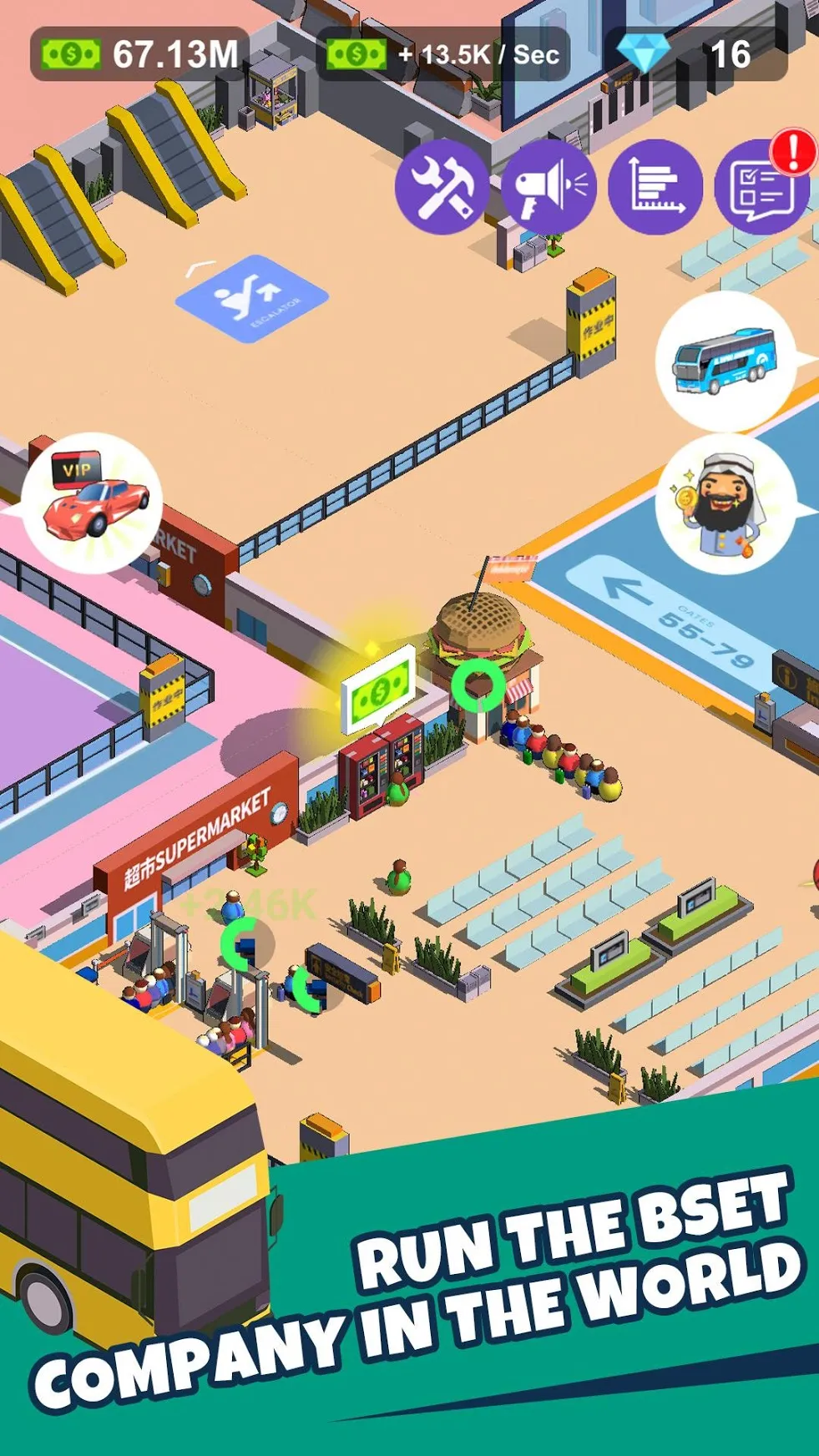 Traffic Empire Tycoon [мод: много денег] Screenshot 5