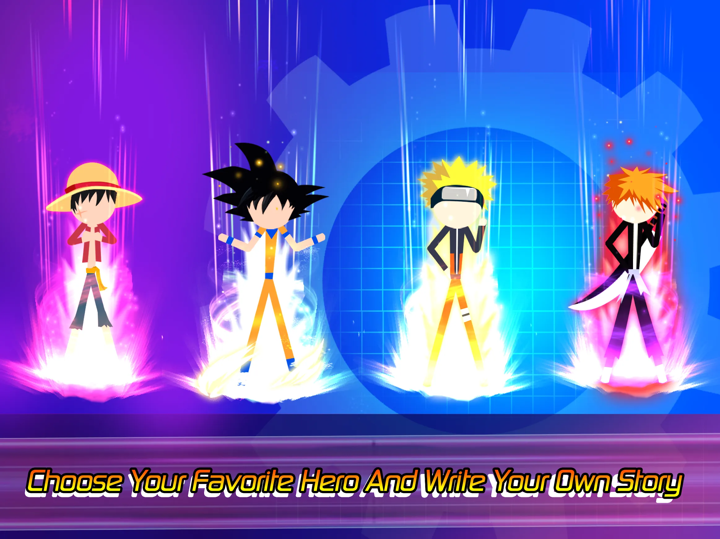 Super Stick Fight AllStar Hero [мод: много денег] Screenshot 3