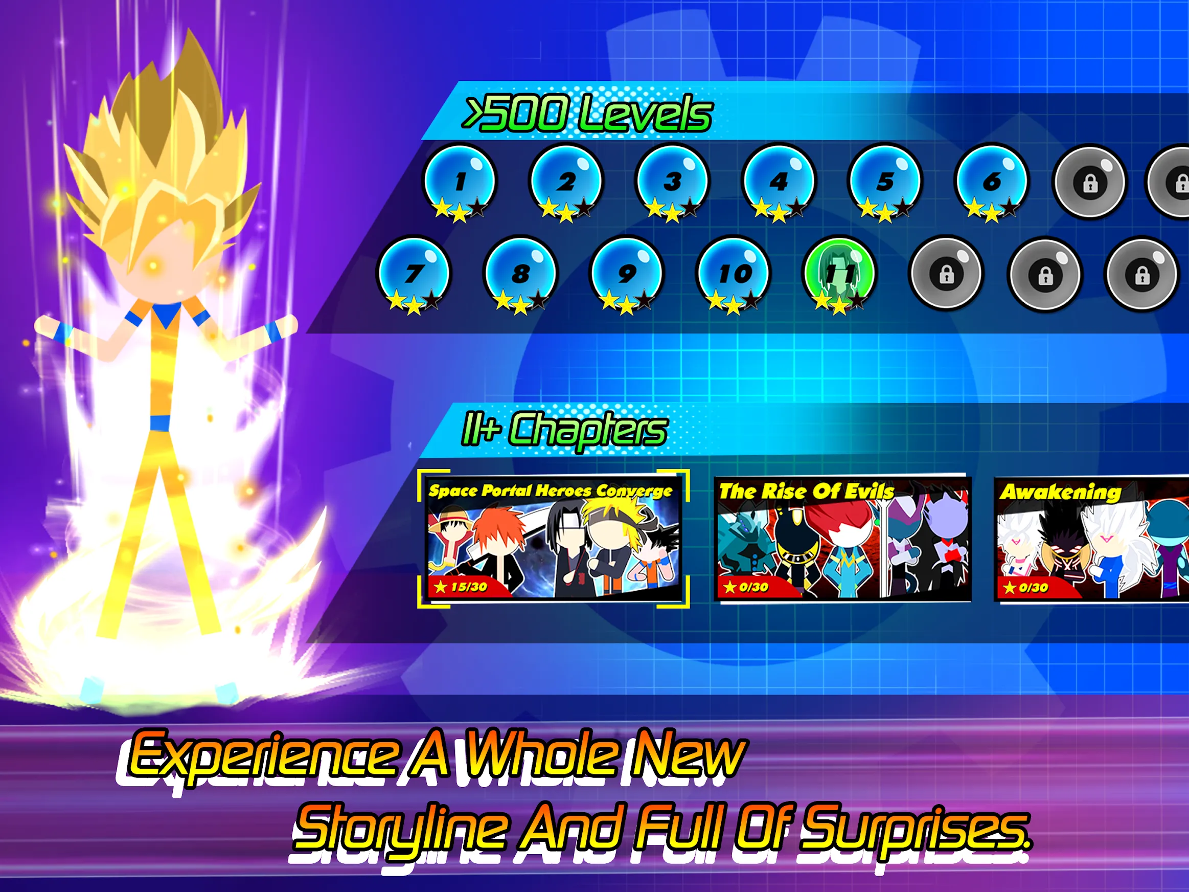 Super Stick Fight AllStar Hero [мод: много денег] Screenshot 4