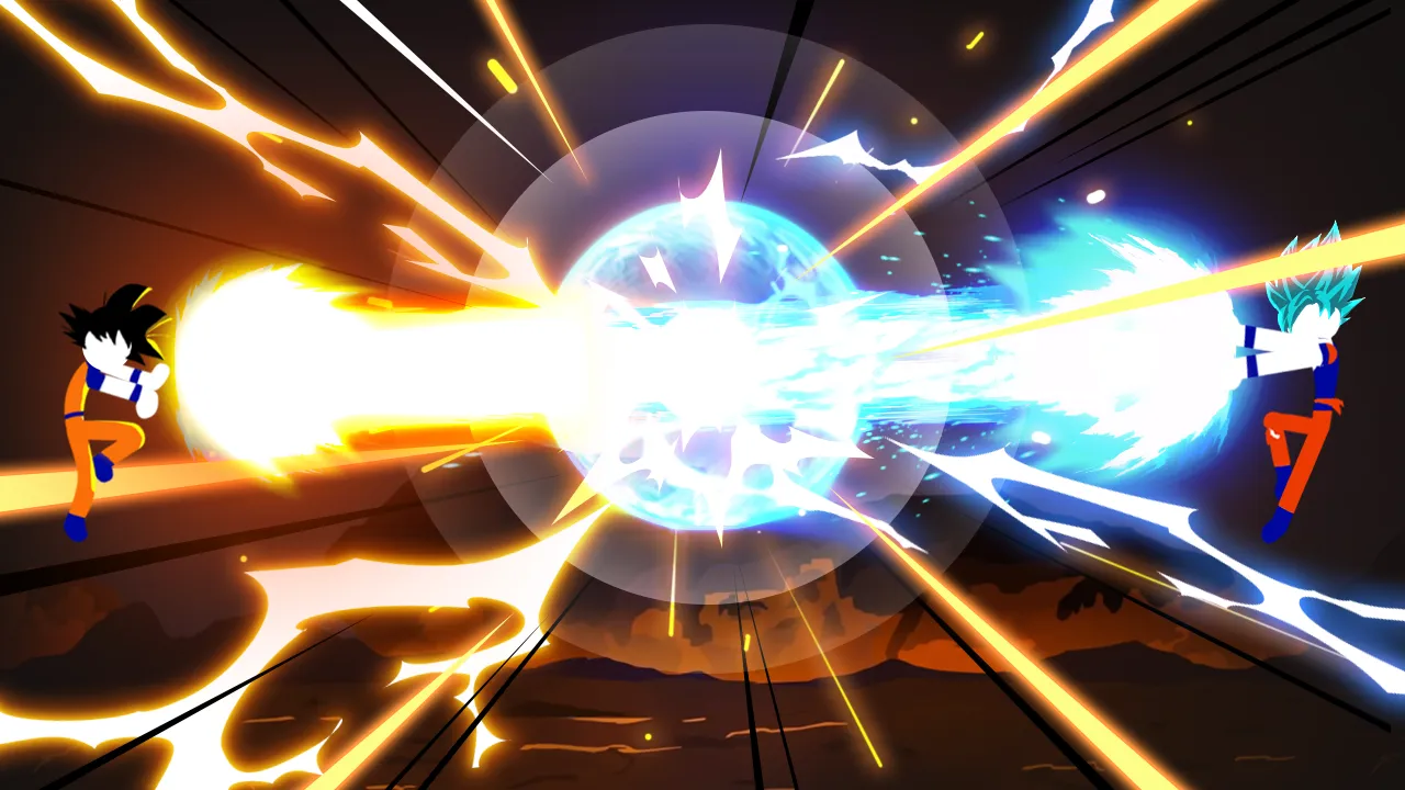 Stickman Fighter Dragon Shadow [мод: много денег] Screenshot 1