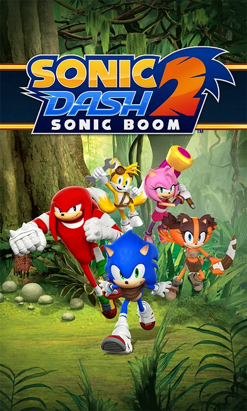 Sonic Dash 2: Sonic Boom Run v3.21.0 APK Мод (Много денег) Screenshot 1