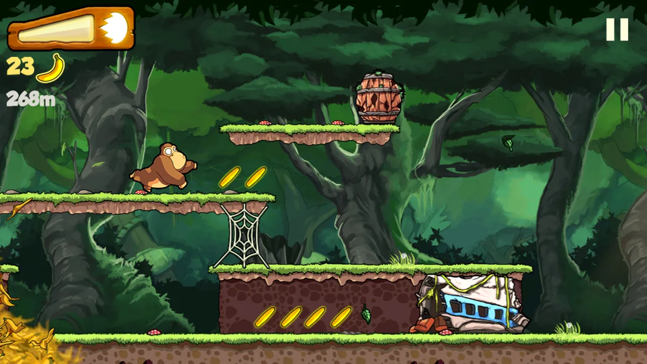 Banana Kong [мод: много денег] Screenshot 2