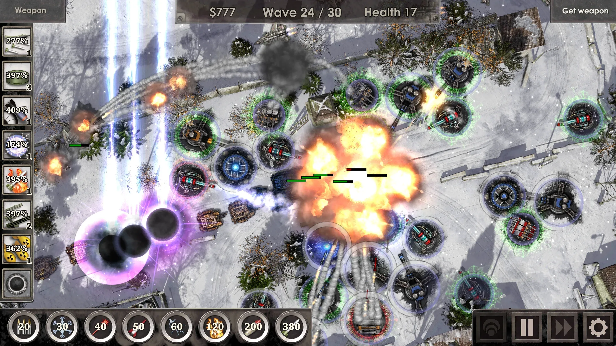 Defense Zone 3 Ultra HD v1.6.50 APK Мод (Меню, Много денег) Screenshot 4
