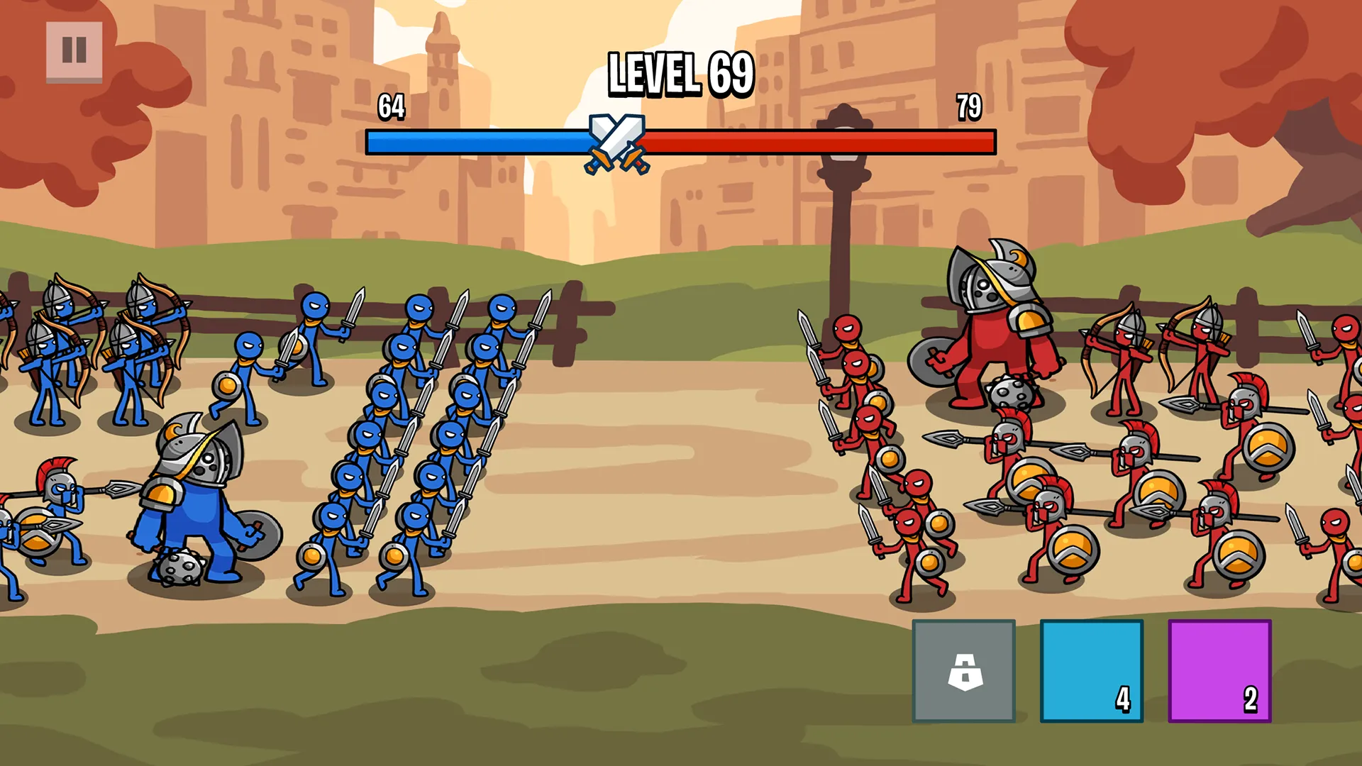 Stick Battle: War of Legions [мод: много денег] Screenshot 2