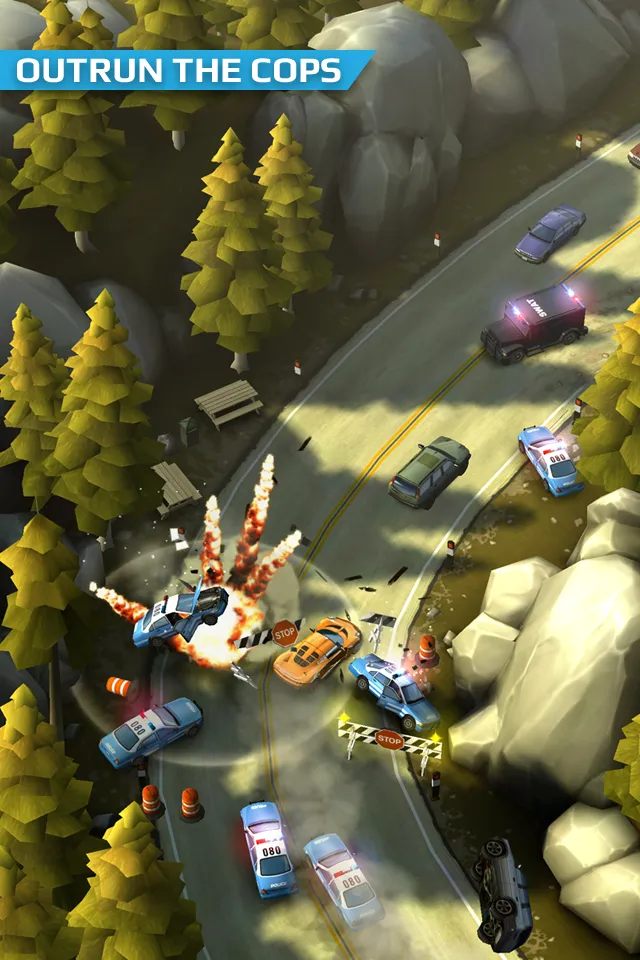 Smash Bandits Racing [мод: много денег] Screenshot 3