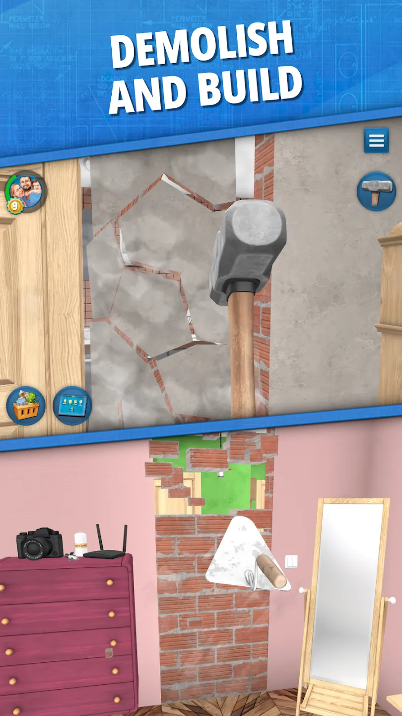 House Flipper: Дизайн дома v1.660 APK Мод (Много денег) Screenshot 3