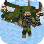 Скачать мод Cube Wars Battle Survival Мод (Режим бога) на Андроид